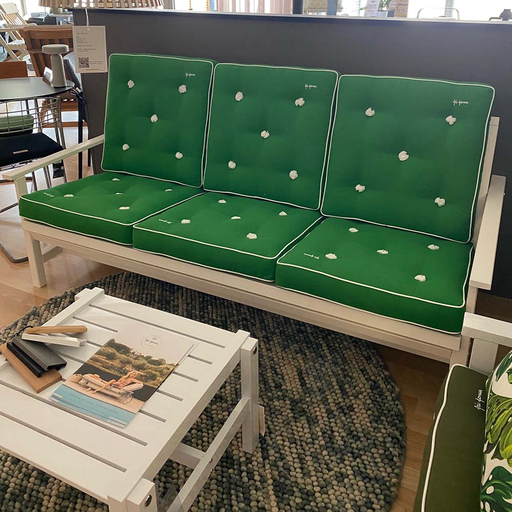 Sofa 3-seater Aluminium - Design bargain/Disply Item* - Fri Form