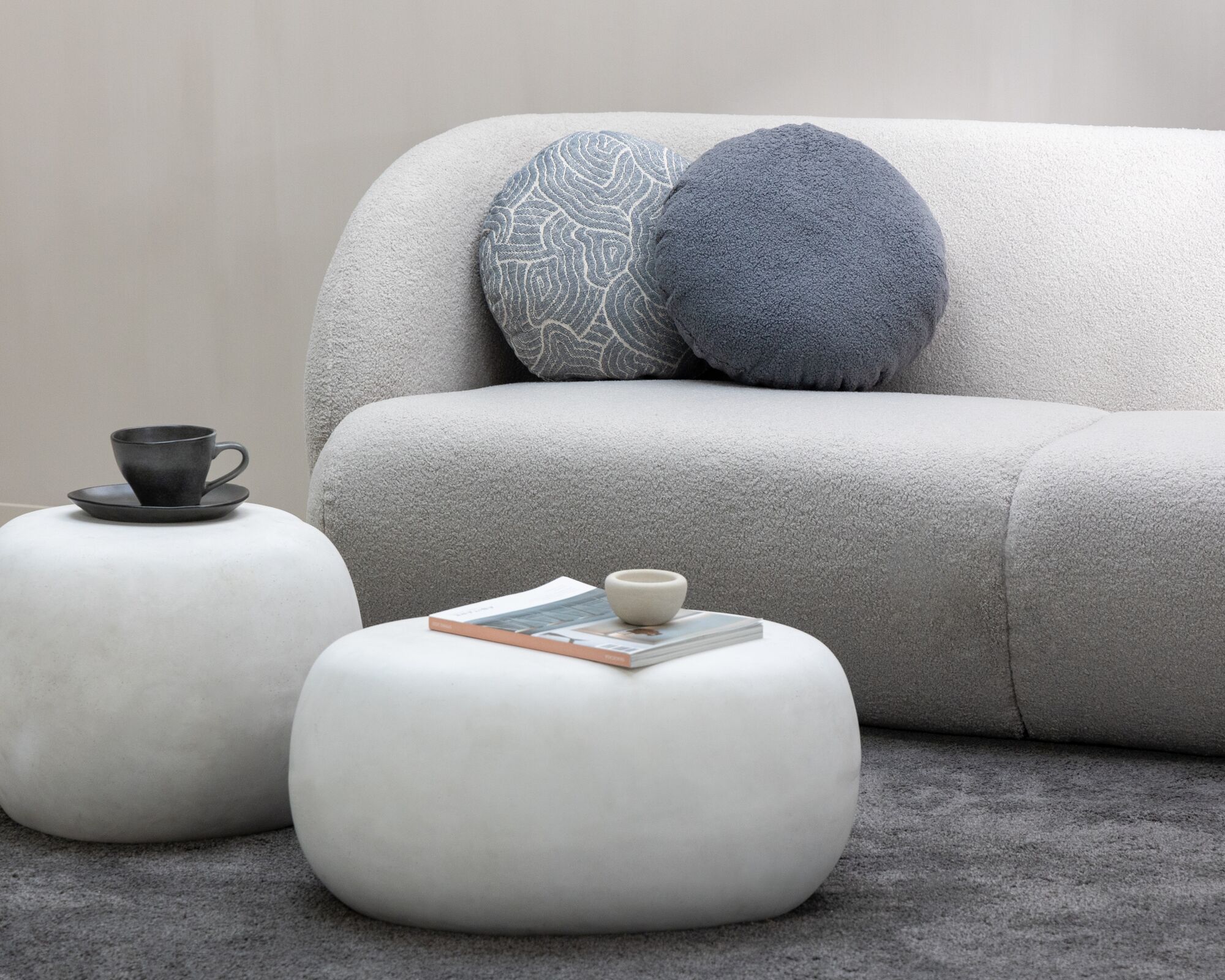 Möbeltyg Bouclé MD100.000 olika färger, metervara från Svp Textil - 2
