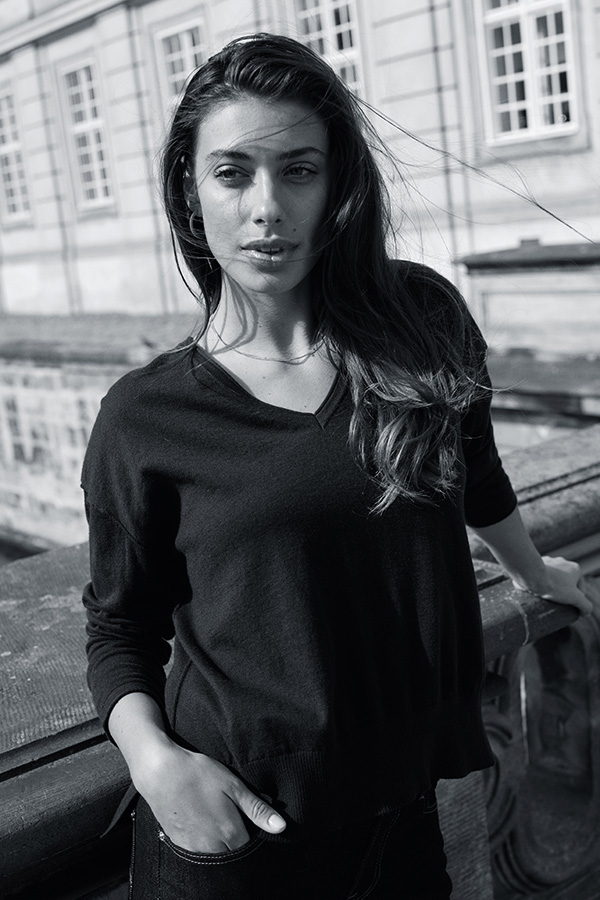 Mos Mosh - MMTani V-neck Knit Black - 3