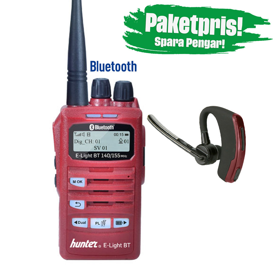 Hunter E-Light BT 155 MHz Blåtandspaket Small