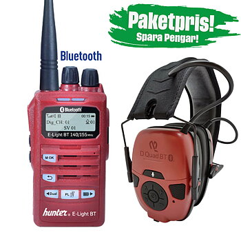 Hunter E-Light BT 155 MHz Blåtandspaket Large
