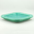 Wilhelm Kåge (Argenta 1959) Quadratic Bowl with Lily of the Vally Motif 29 cm
