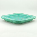ヴィルヘルム・コーゲ  Argentaシリーズ  エメラルドグリーンのボウル  スズランモチーフ  29cm  1959年