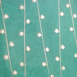 Wilhelm Kåge (Argenta 1959) Quadratic Bowl with Lily of the Vally Motif 29 cm
