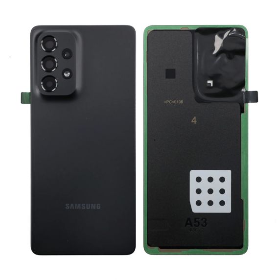 Samsung Galaxy A53 Baksida med tejp - Svart