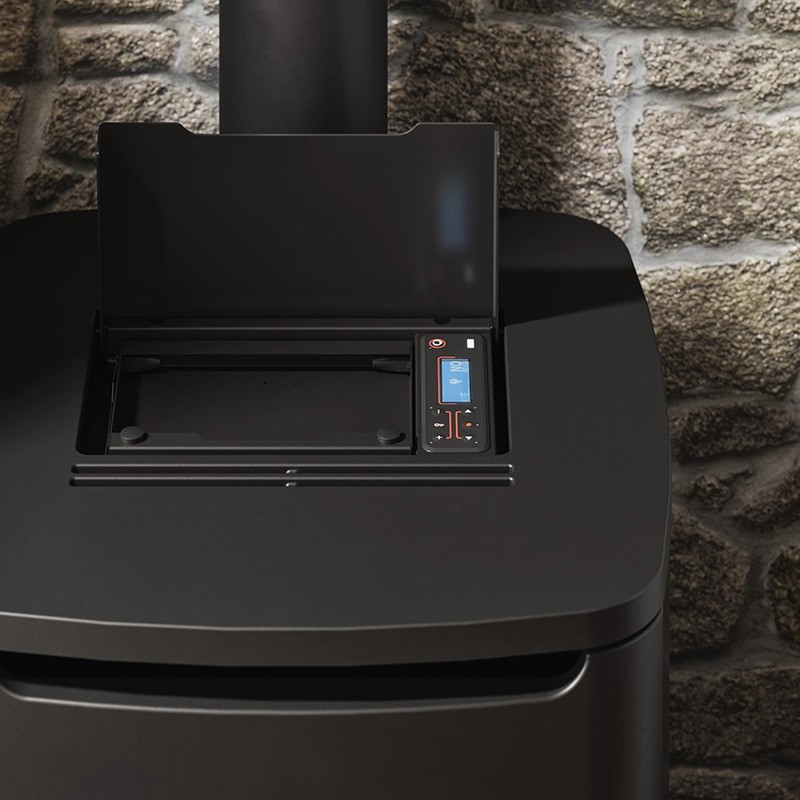 Pelletskamin CADEL Hublot UP 6 kW - 4