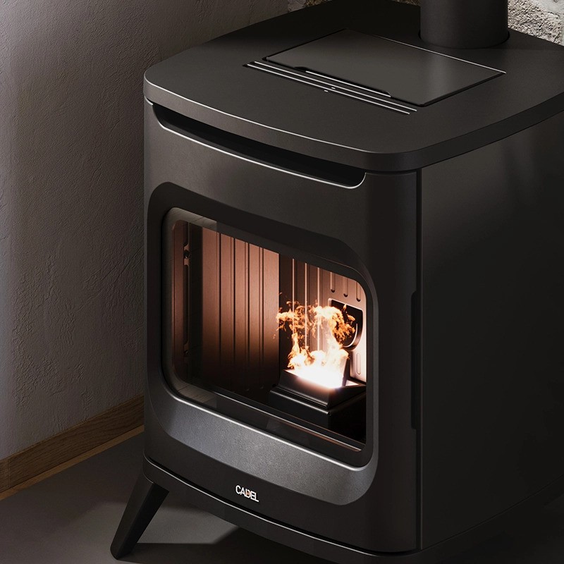 Pelletskamin CADEL Hublot UP 6 kW - 2