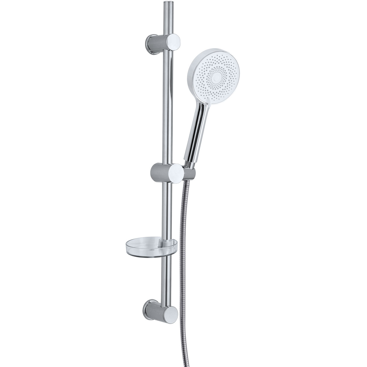 EuroFlux shower set (chrome/vit)