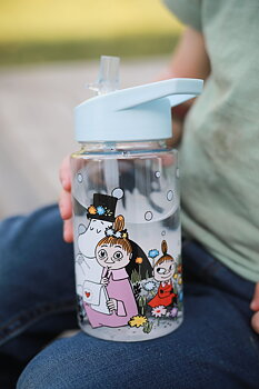 Mumin Skärgård, Vattenflaska i Plast  - Rätt Start