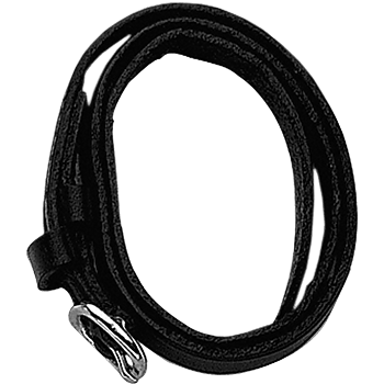 Sprenger KK Läder Curb Strap 59 cm - Svart