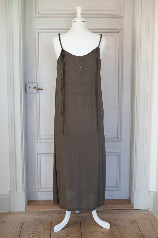 Pulz - PZNelly  Long Dress Olive Night - 3