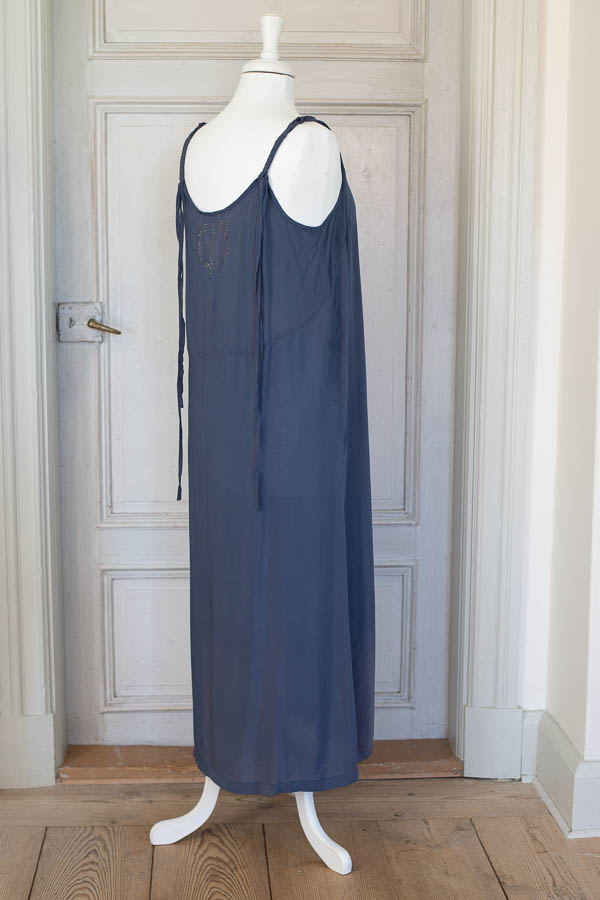 Pulz - PZNelly Dress Blue Metal - 4