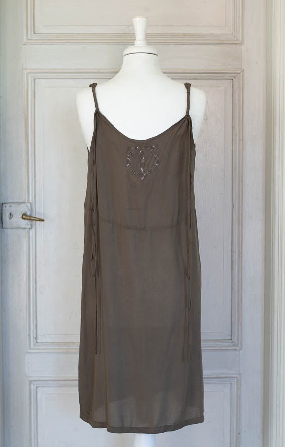 Pulz - PZNelly Short Dress Olive Night - 2
