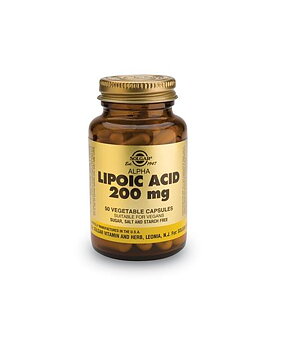 Alpha Lipoic Acid 200 mg, 50 caps Solgar