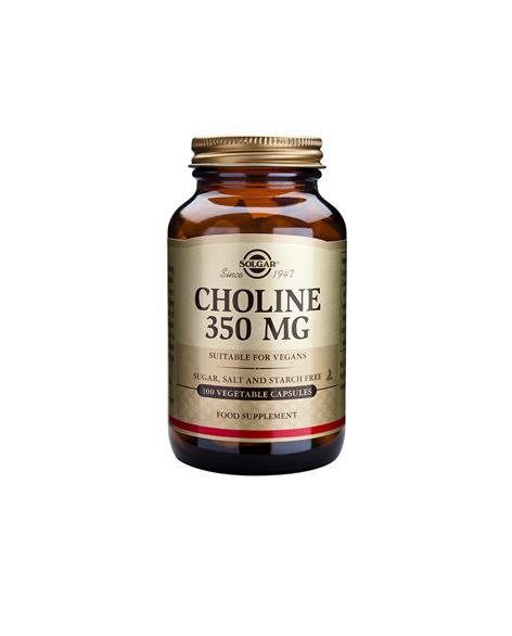 Choline 350 mg, 100 caps Solgar
