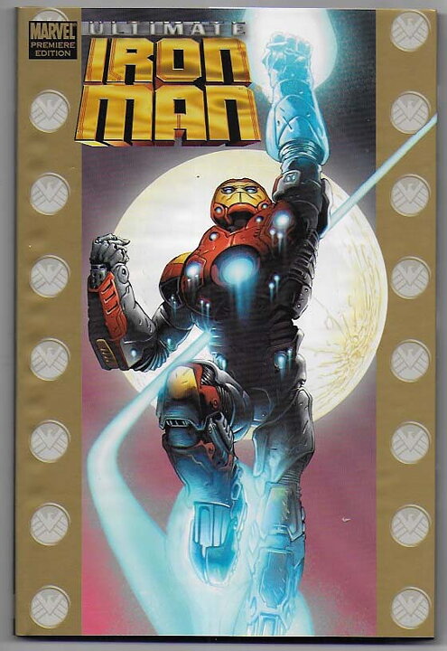 Ultimate Iron Man: Volume 1 Premiere Edition HC NM- Card Kubert