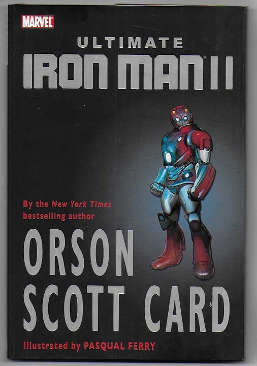 Ultimate Iron Man II HC NM- Svagt solblekt på ryggen