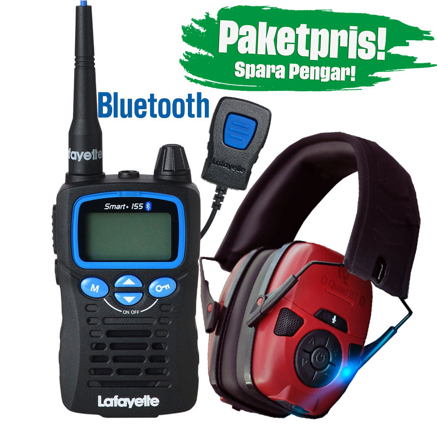 Lafayette Smart Plus 155Mhz Jakt Blåtandspaket XL