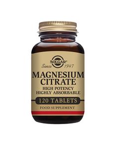  Magnesium Citrate, 120 tabl Solgar