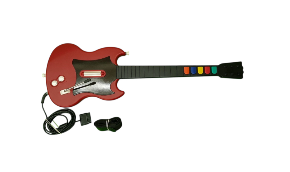 PS2 Guitar Hero Gitarr med sladd
