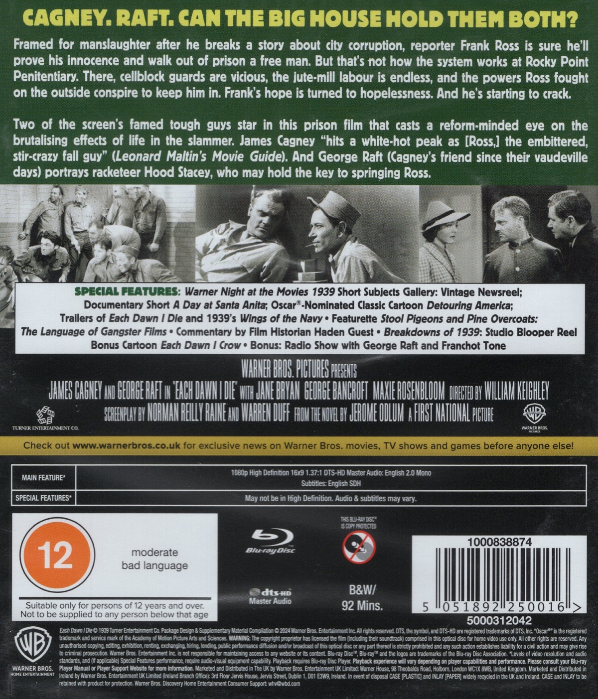 Each Dawn I Die (ej svensk text) (Blu-ray) - 2