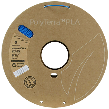 PolyTerra PLA Filament (1.75mm, 1Kg) - Sapphire Blue