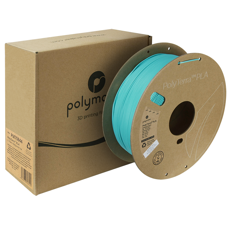 PolyTerra PLA Filament (1.75mm, 1Kg) - Arctic Teal - 2