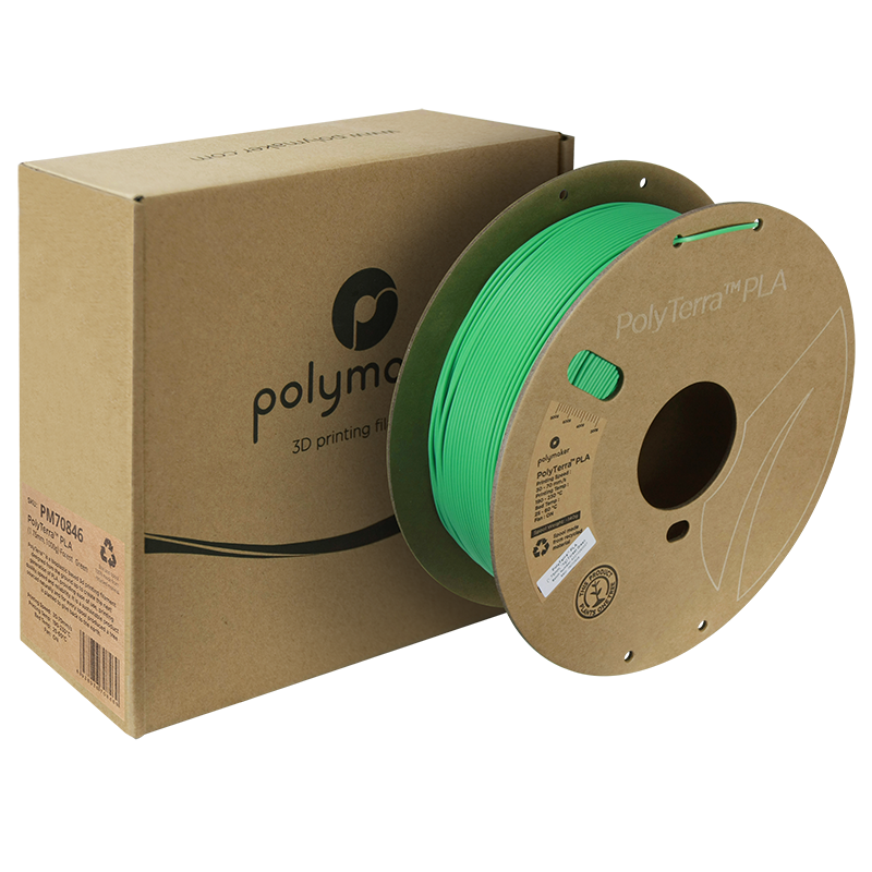 PolyTerra PLA Filament (1.75mm, 1Kg) - Forest Green - 2