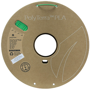 PolyTerra PLA Filament (1.75mm, 1Kg) - Forest Green
