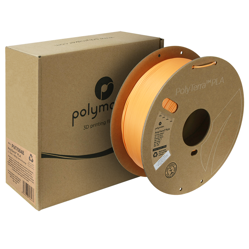 PolyTerra PLA Filament (1.75mm, 1Kg) - Sunrise Orange - 2
