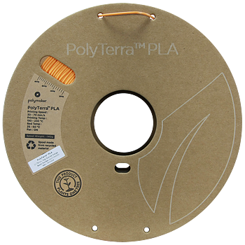 PolyTerra PLA Filament (1.75mm, 1Kg) - Sunrise Orange