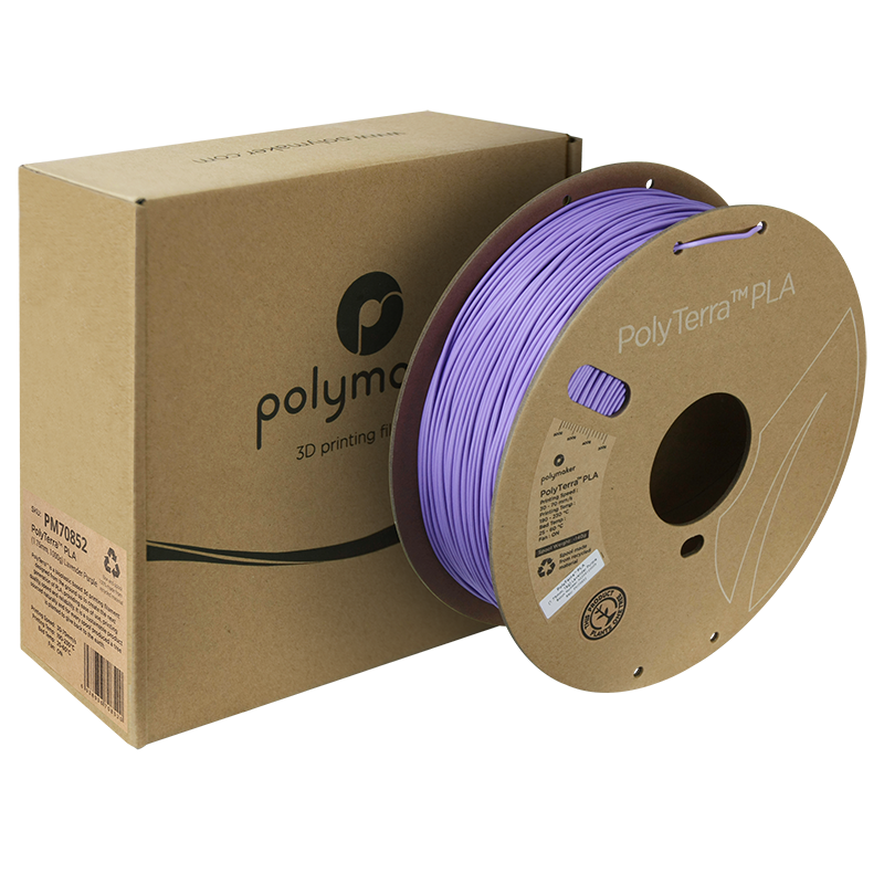 PolyTerra PLA Filament (1.75mm, 1Kg) - Lavender Purple - 2