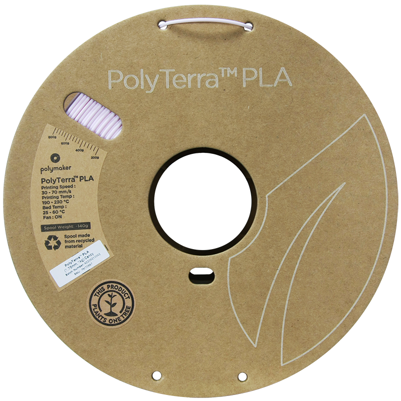 PolyTerra PLA Filament (1.75mm, 1Kg) - Candy