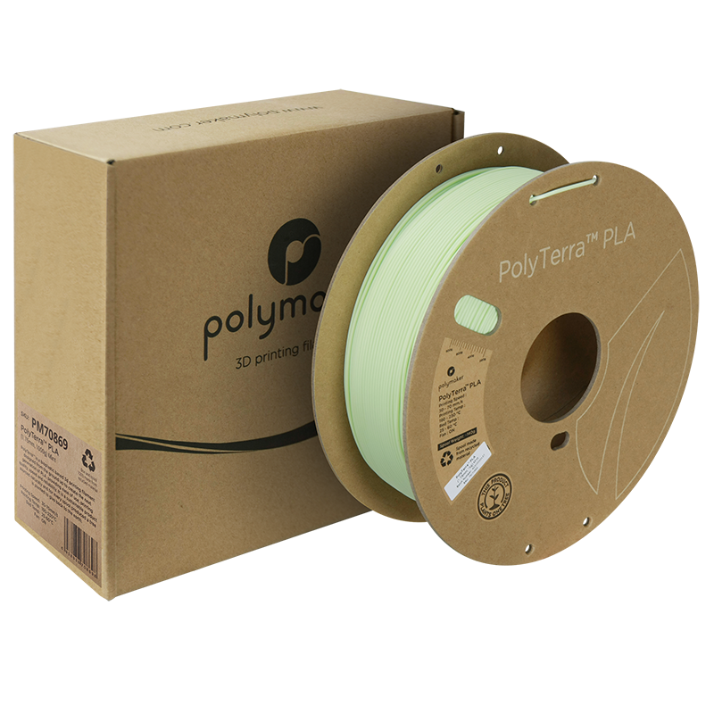 PolyTerra PLA Filament (1.75mm, 1Kg) - Mint - 2