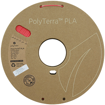 PolyTerra PLA Filament (1.75mm, 1Kg) - Rose