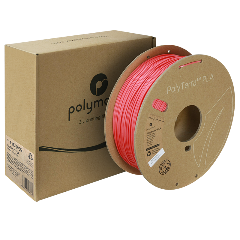 PolyTerra PLA Filament (1.75mm, 1Kg) - Rose - 2