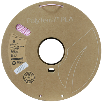 PolyTerra PLA Filament (1.75mm, 1Kg) - Sakura Pink