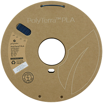 PolyTerra PLA Filament (1.75mm, 1Kg) - Army Blue