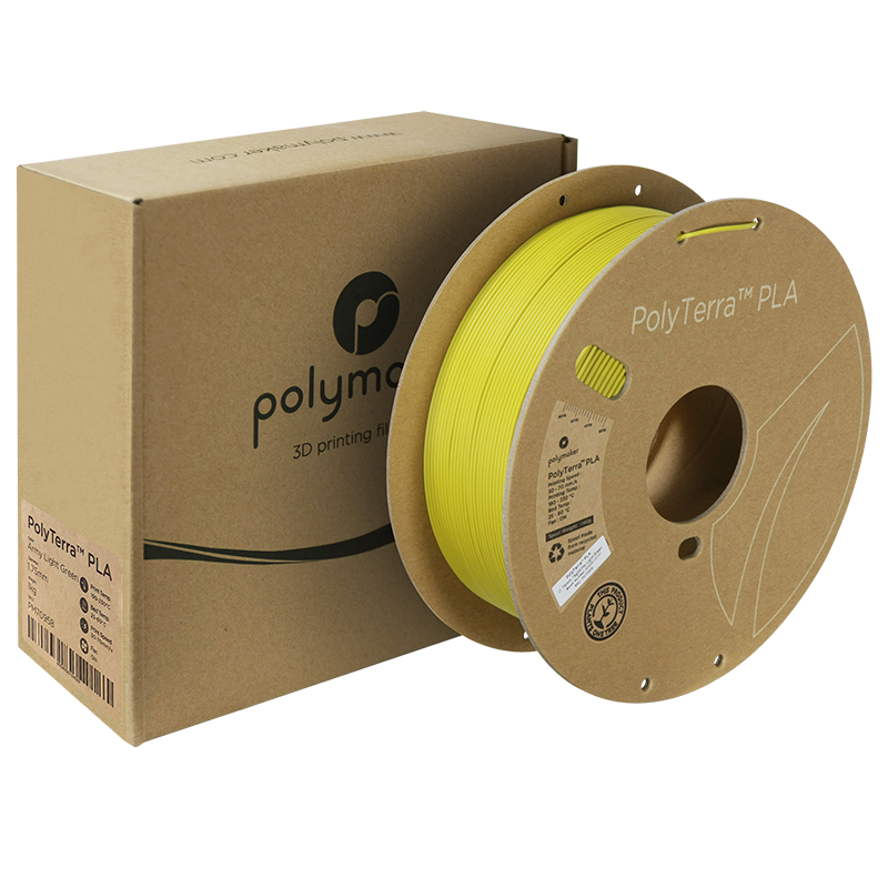 PolyTerra PLA Filament (1.75mm, 1Kg) - Army Light Green - 2