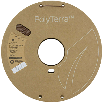PolyTerra PLA Filament (1.75mm, 1Kg) - Army Brown