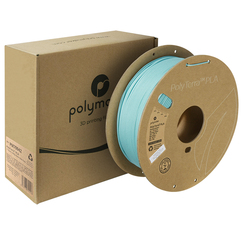 PolyTerra PLA Filament (1.75mm, 1Kg) - Marble Slate Grey - 2