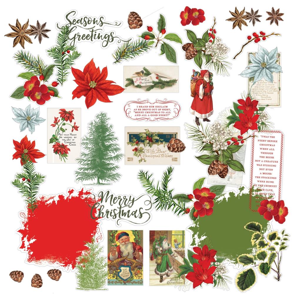 49 And Market - Acetate Assortment Set - Evergreen Season - 3