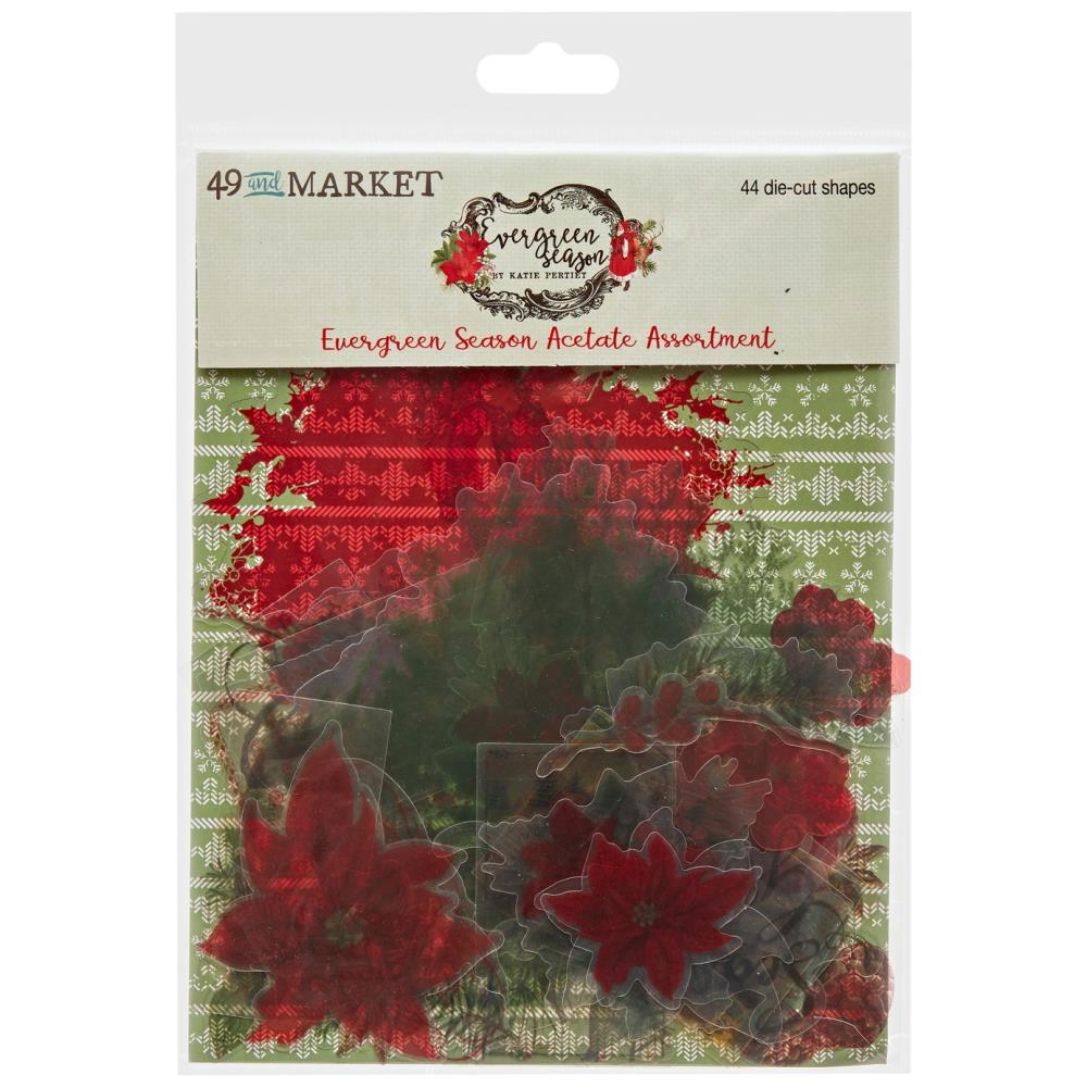 49 And Market - Acetate Assortment Set - Evergreen Season
