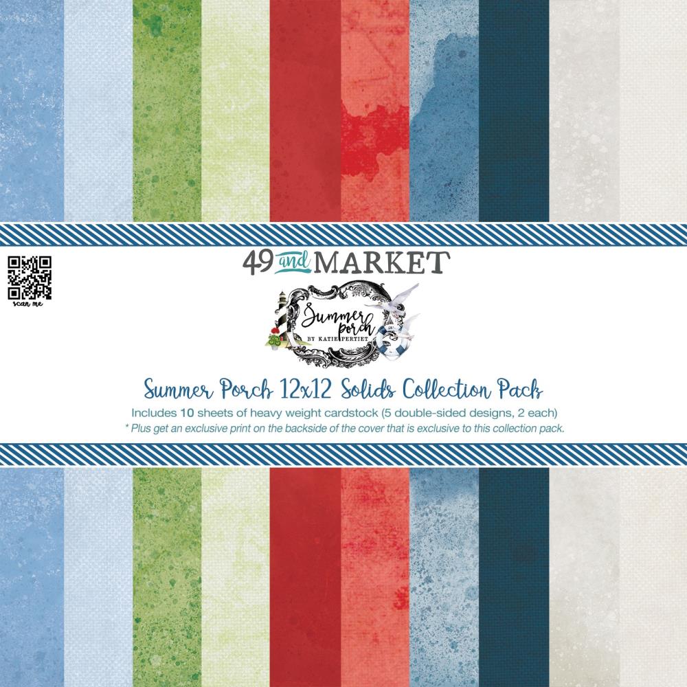 49 And Market - Collection Pack 12x12 - Summer Porch Foundations