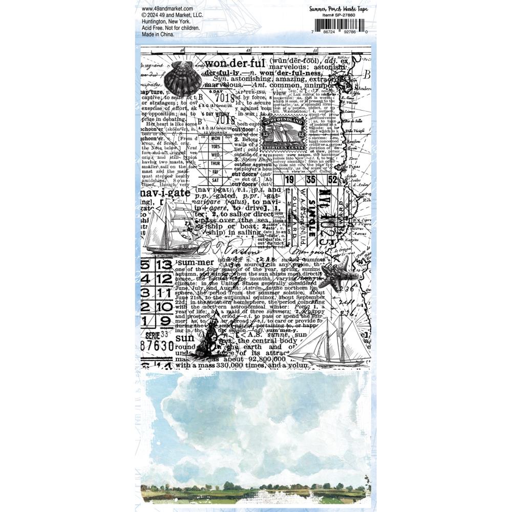 49 And Market - Washi Sheets - Summer Porch - 2