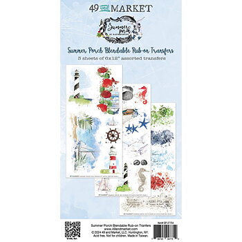 49 And Market - Rub-On Transfer Set - Blendable