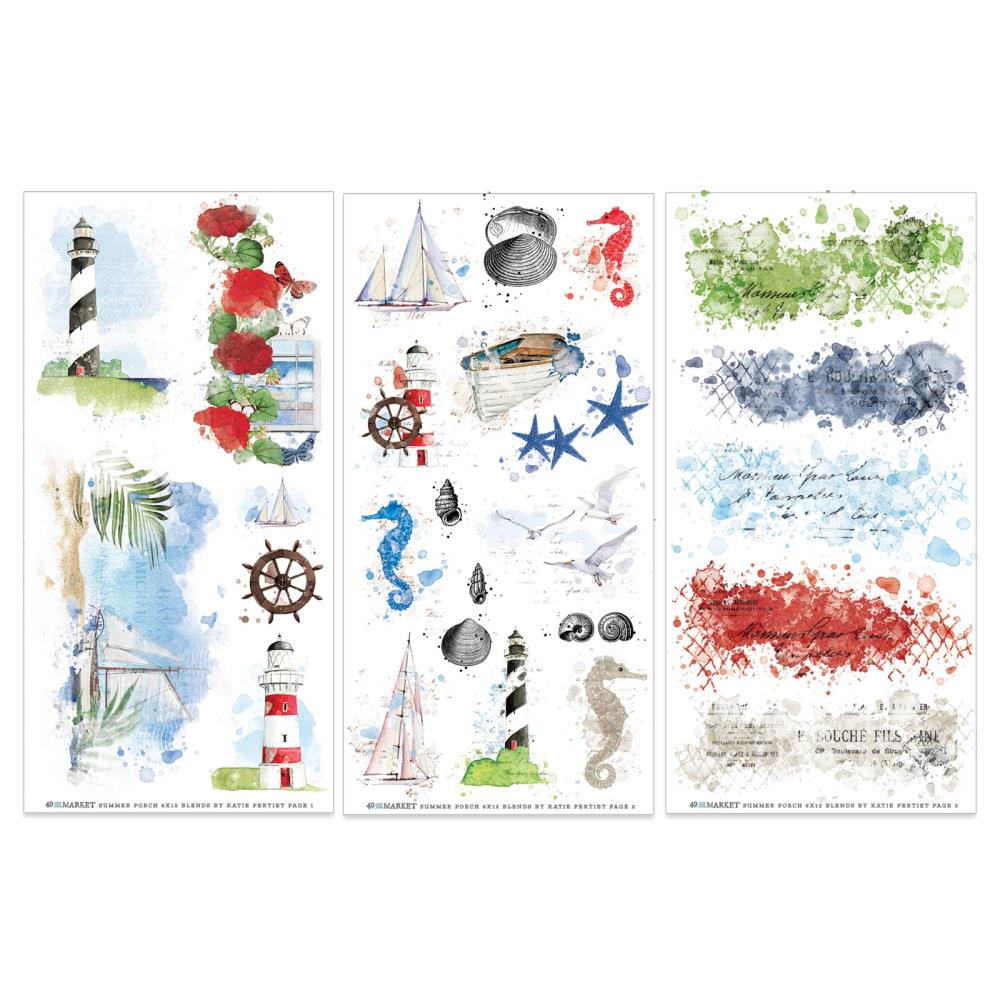 49 And Market - Rub-On Transfer Set - Blendable - 3