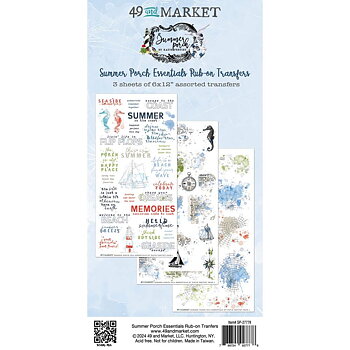 49 And Market - Rub-On Transfer Set - Essentials