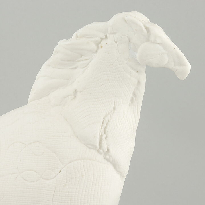 Suzanne Öhlén (Textura 1985) White Modern Horse 33 cm