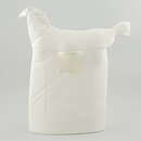 Suzanne Öhlén (Textura 1985) White Modern Horse 33 cm
